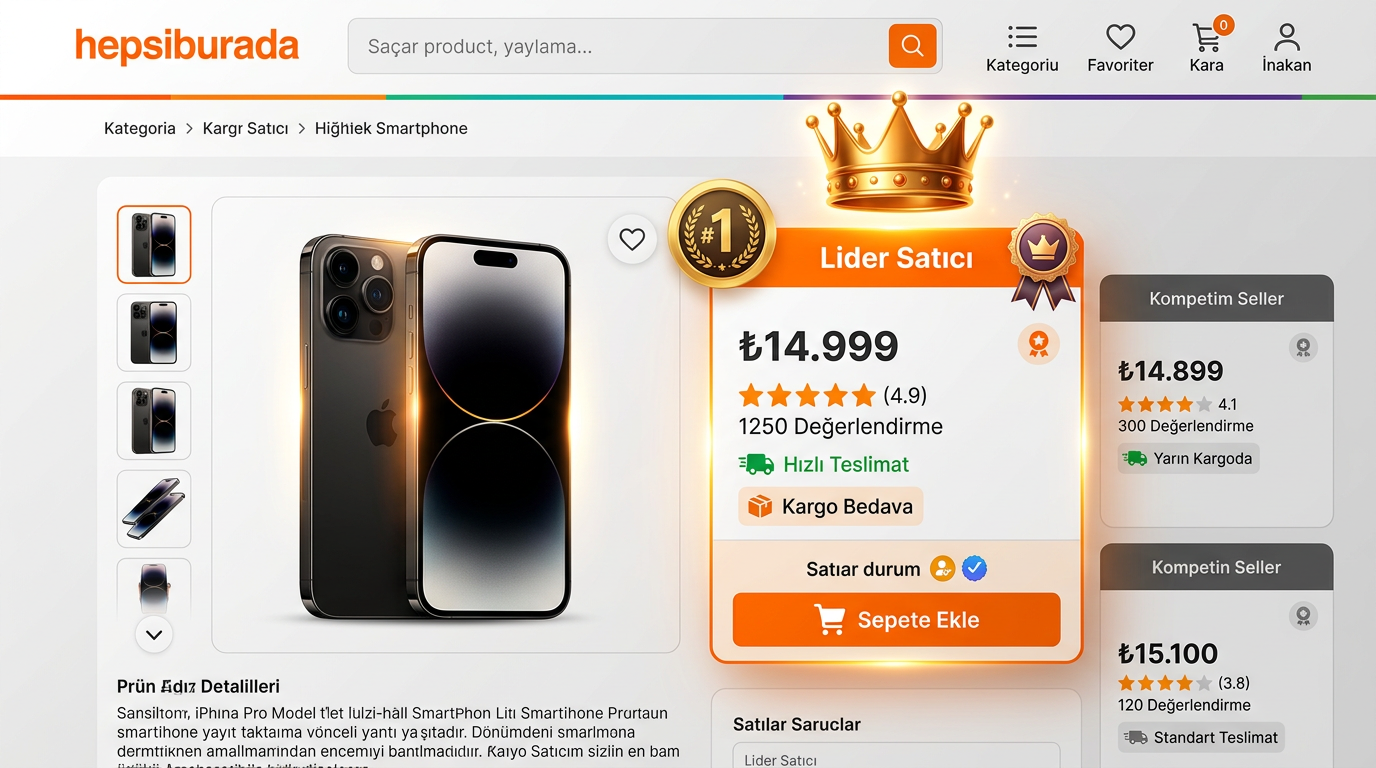 Hepsiburada Buybox Liderliği i&ccedil;in Kargo ve Teslimat &Ouml;nemi