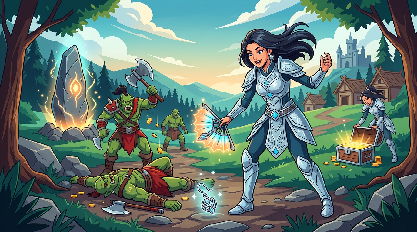 Illustration for blog section about: Metin2 Gümüş Küpe Nereden Düşer, Nasıl Alınır, Efsunları Neler?