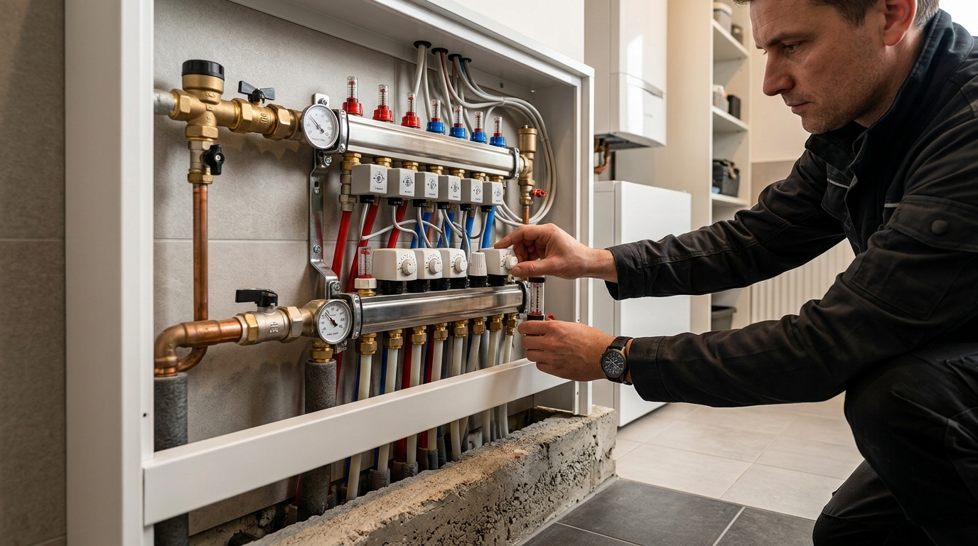 yerden ısıtma sistemi ayarları