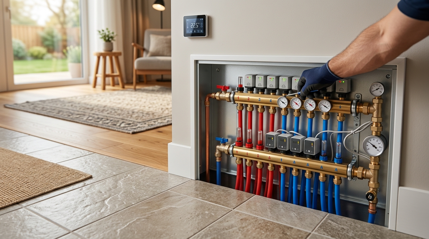 yerden ısıtma sistemi ayarları