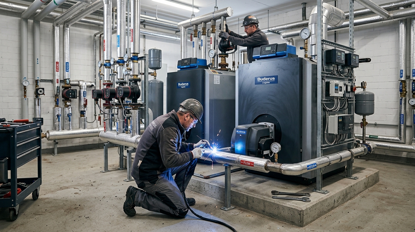 Kazan daireleri kurulumu