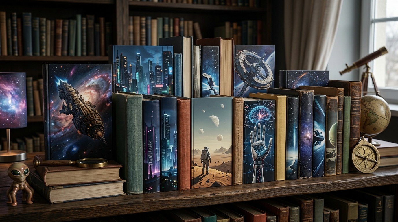 Illustration for blog section about: En İyi Bilim Kurgu Kitapları, image 1