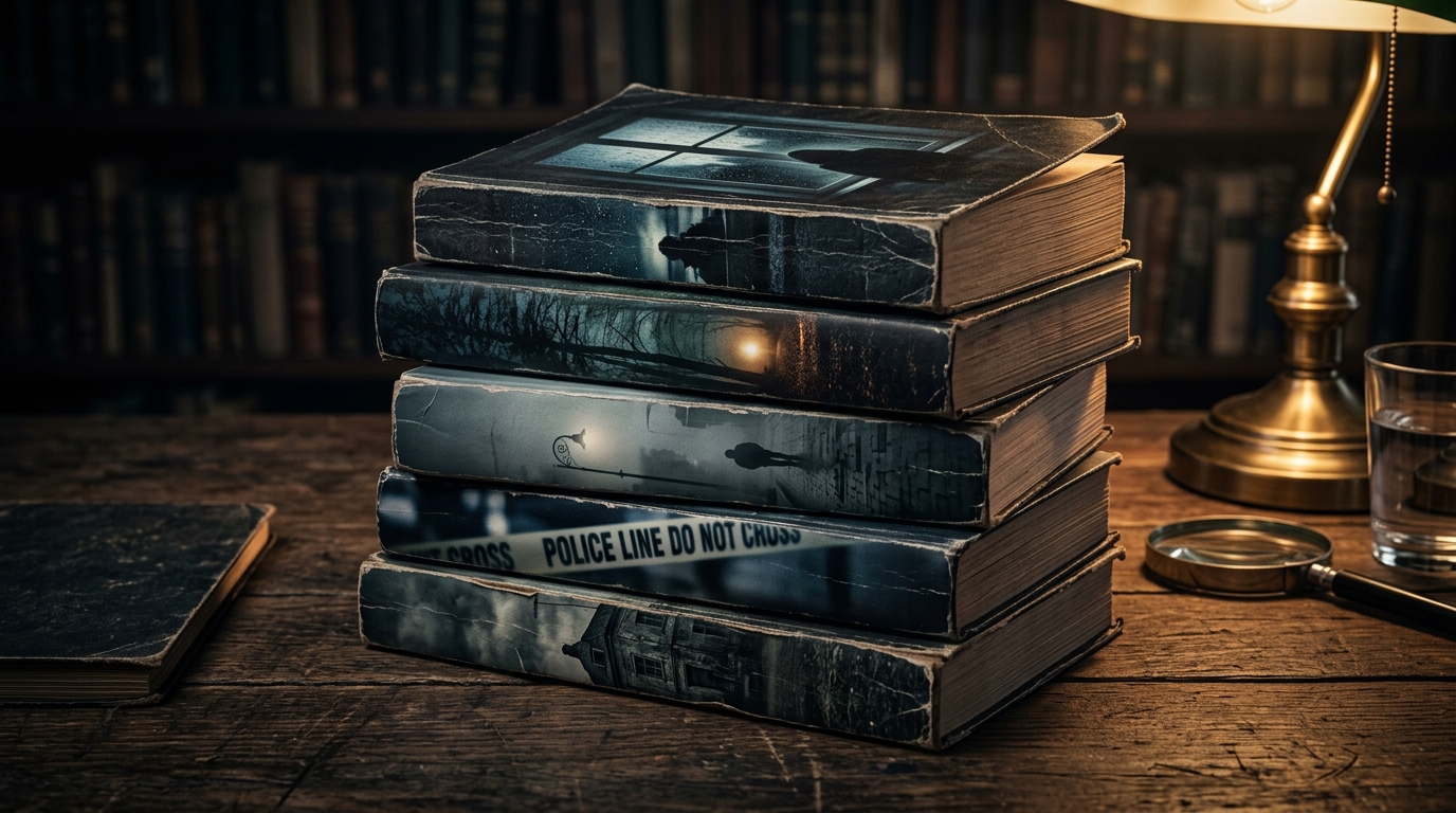 Illustration for blog section about: Uykularınızı Kaçıracak En İyi Polisiye ve Gerilim Romanları, im