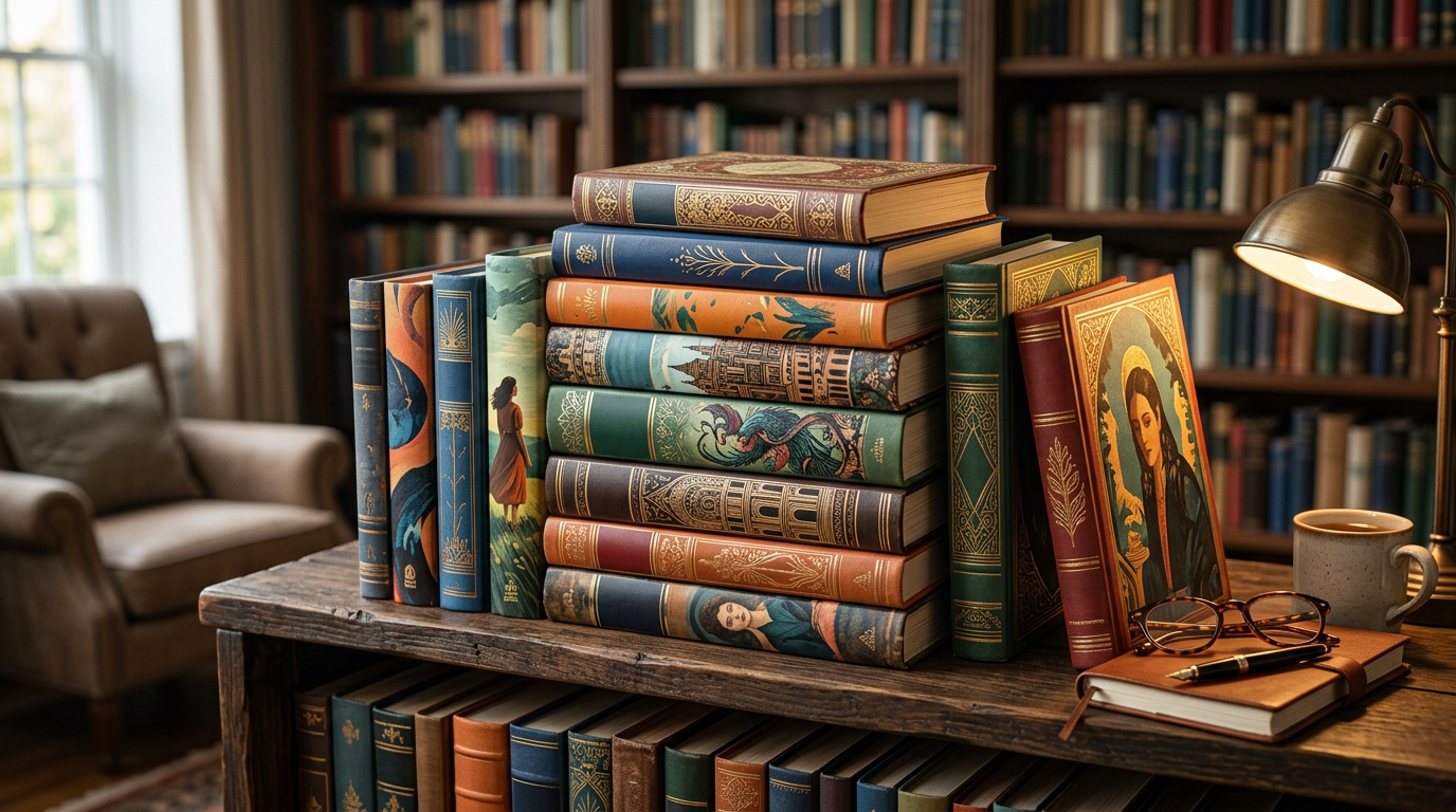 Illustration for blog section about: 2025 En Çok Okunan Romanlar, image 1